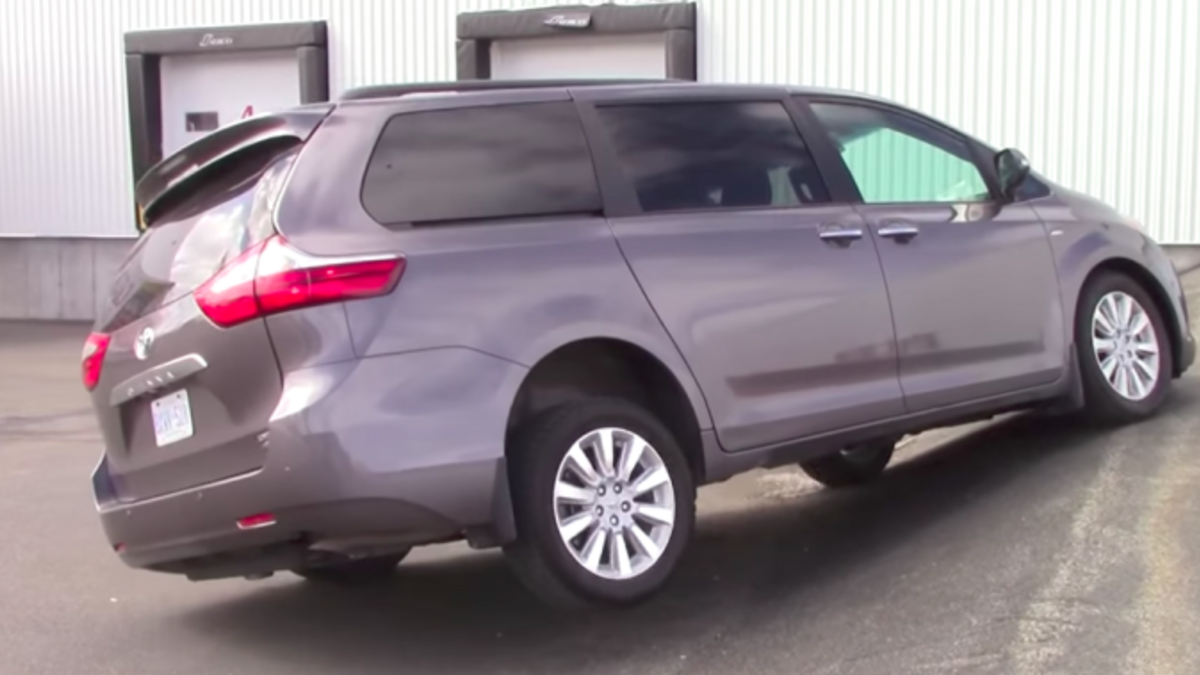 sienna off road minivan