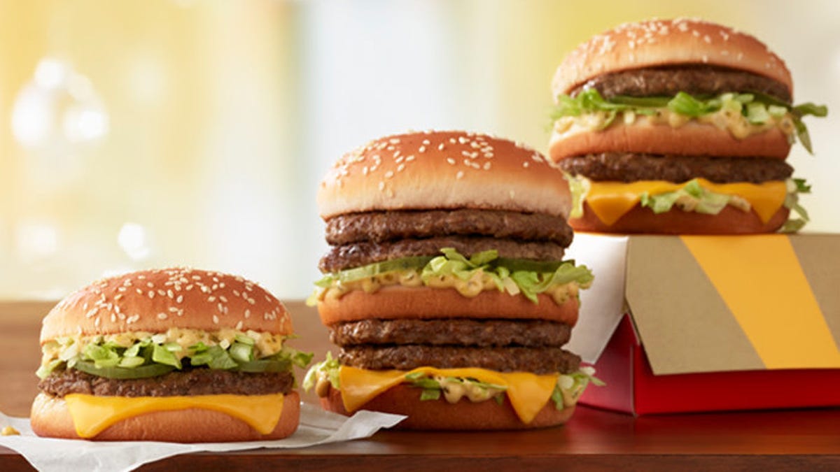 McDonald’s tries supersizing the Big Mac again