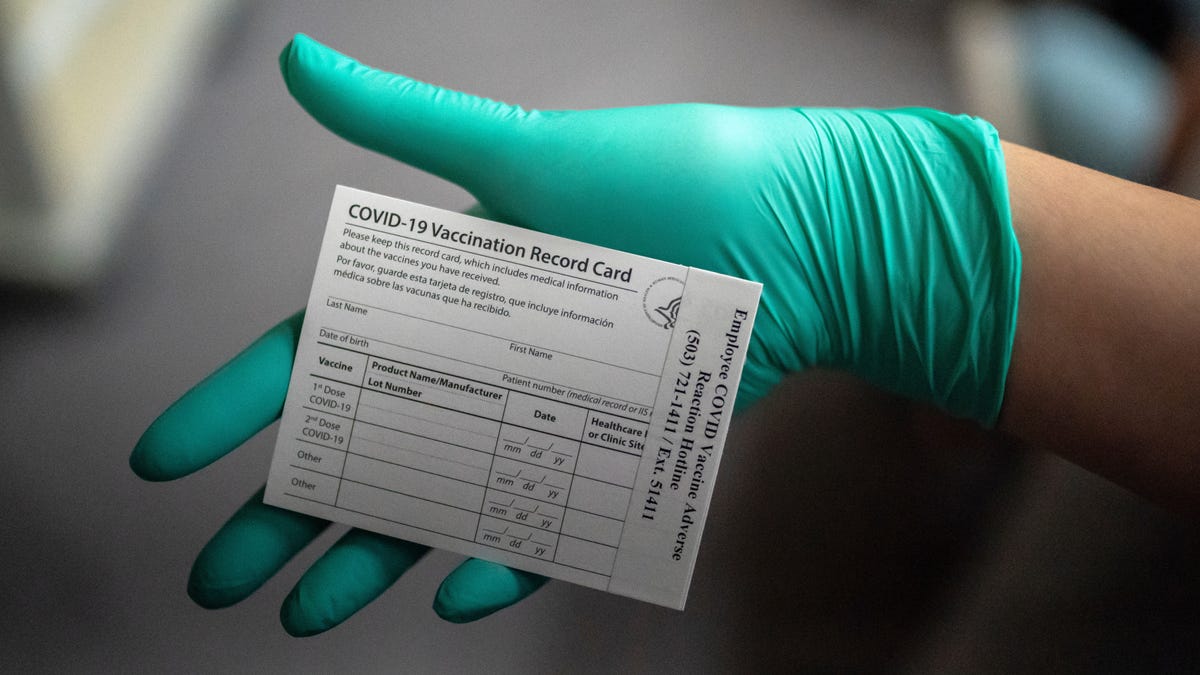Do not post photos of your Covid-19 vaccination cards