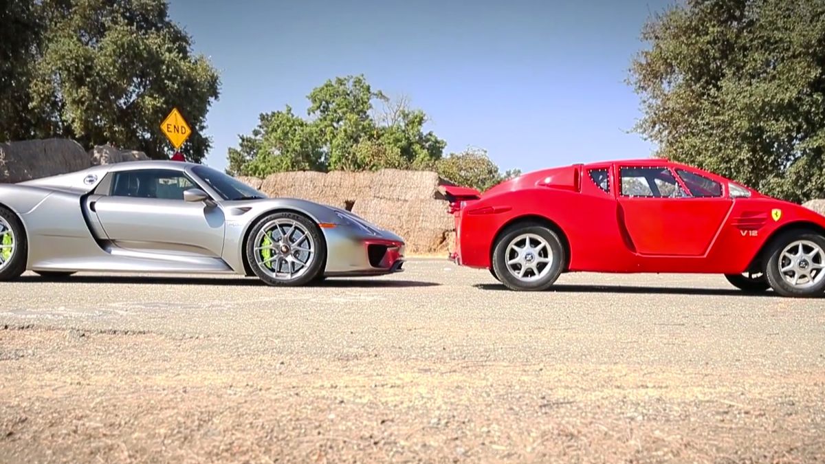 Even Top Gear Never Did A Porsh 918 Vs Ferrari Enzo Test