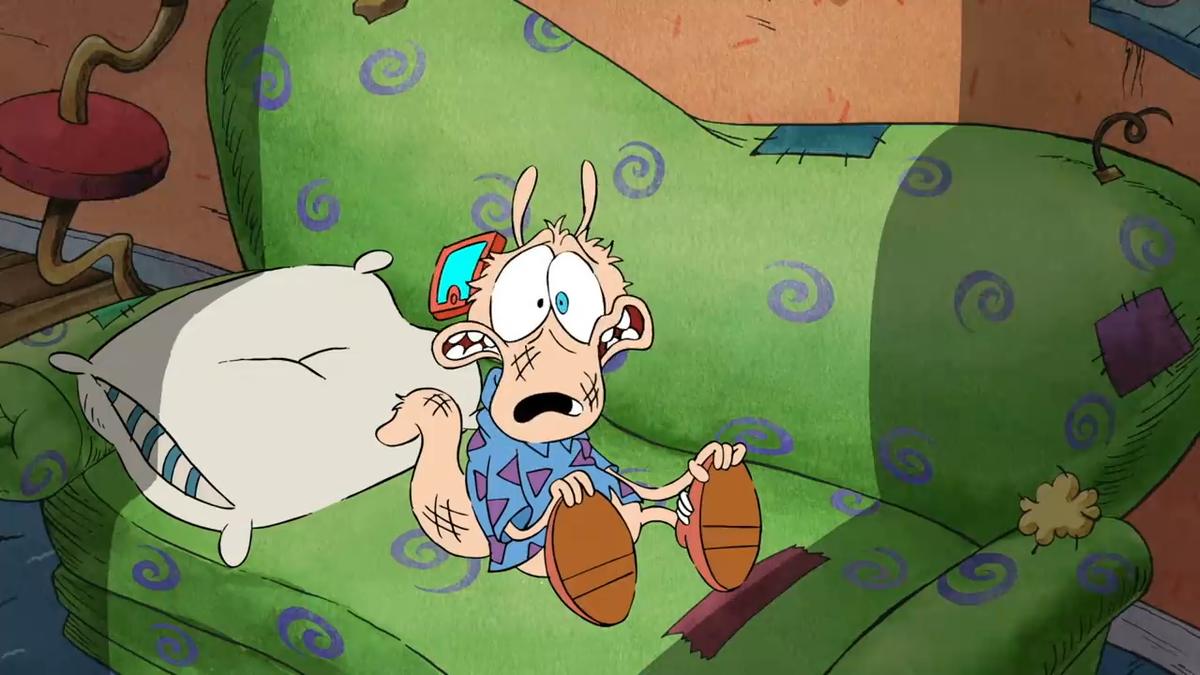 static cling will make you re-evaluate rocko's modern life