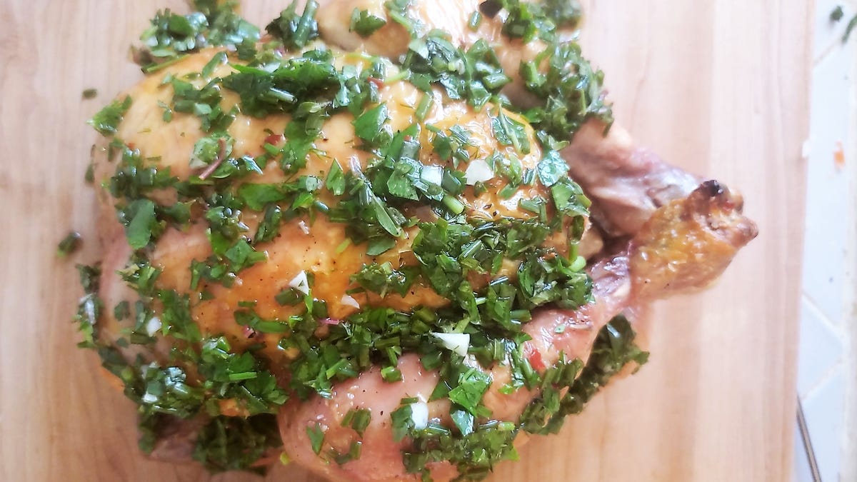 Serve your turkey with a bright vinaigrette this Thanksgiving