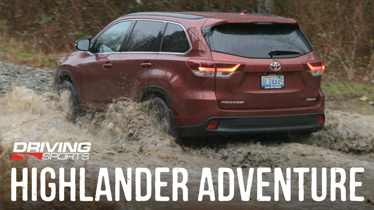 2019 Toyota Highlander Vs Mud Snow Road