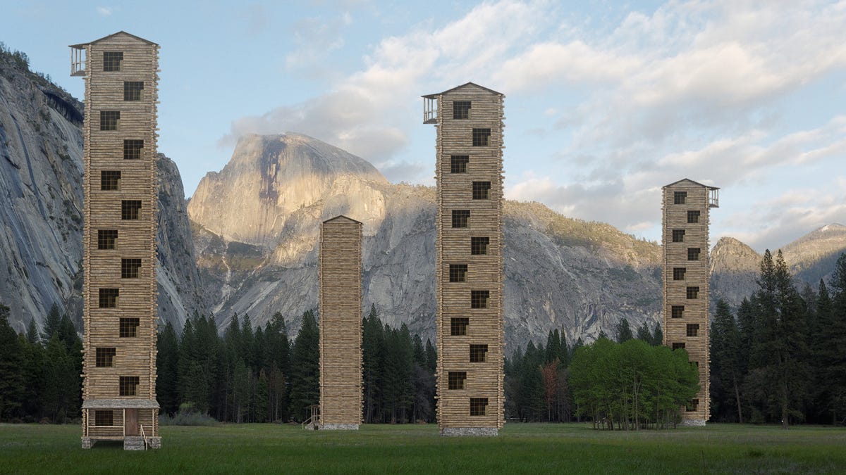 Yosemite Expands Lodging Accommodations With New Log Cabin High Rises