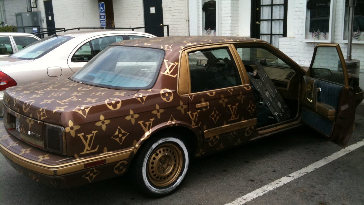 Louis Vuitton car mods. Can they be done well?