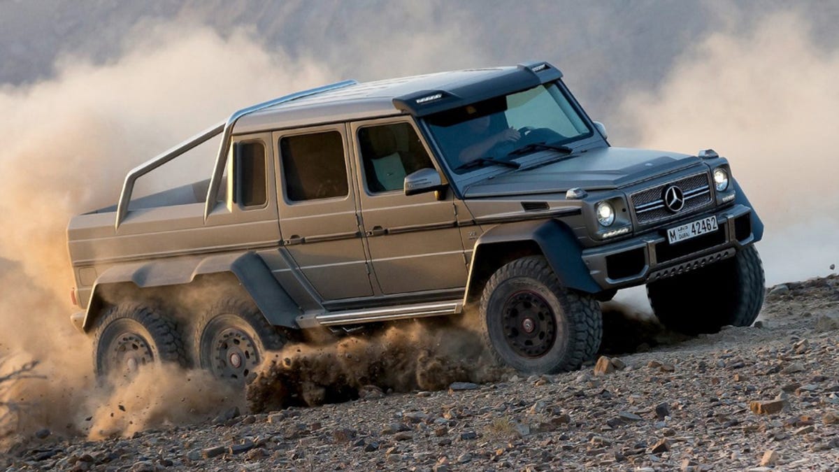 The Mercedes Benz G63 6x6 Is Totally Sold Out