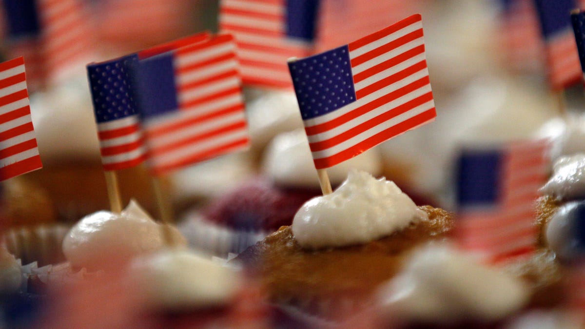 Technically American Flag Napkins Are Illegal