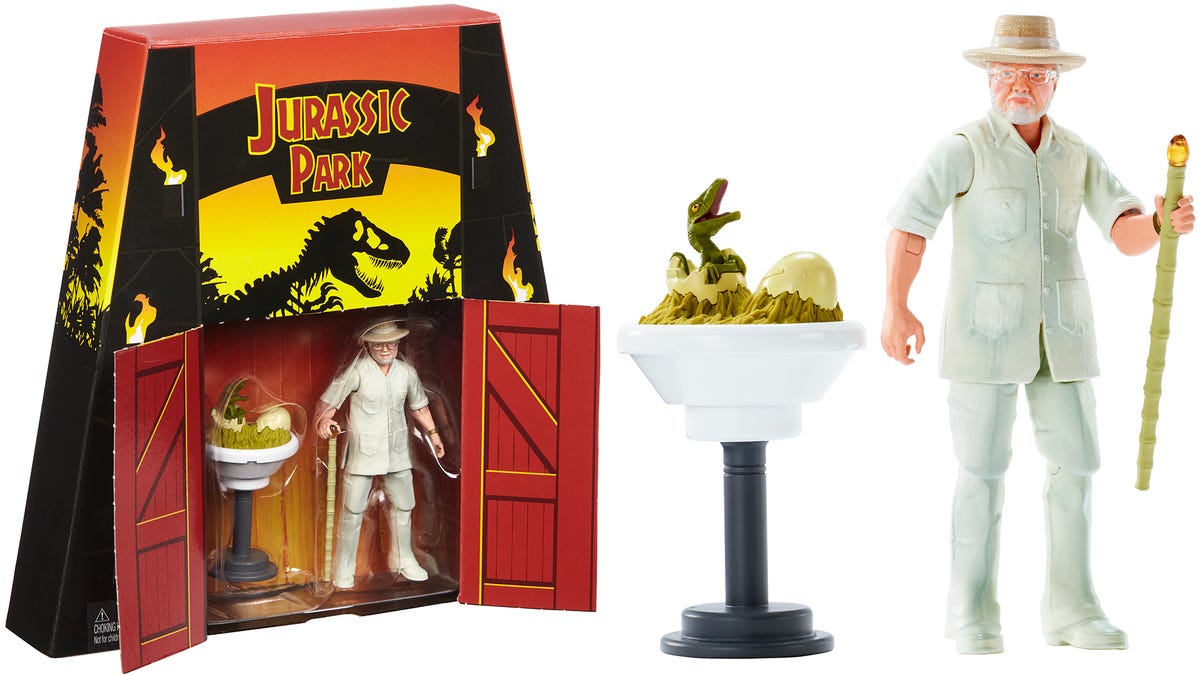 Mattel Jurassic World Legacy John Hammond Figure 2019 SDCC COMIC CON Exclusive 