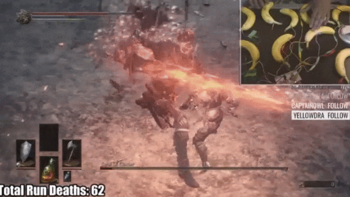 Guy Finds Totally Bananas Way To Beat Dark Souls 3