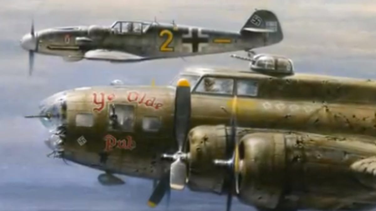 Why A German Pilot Escorted An American Bomber To Safety During World War Ii