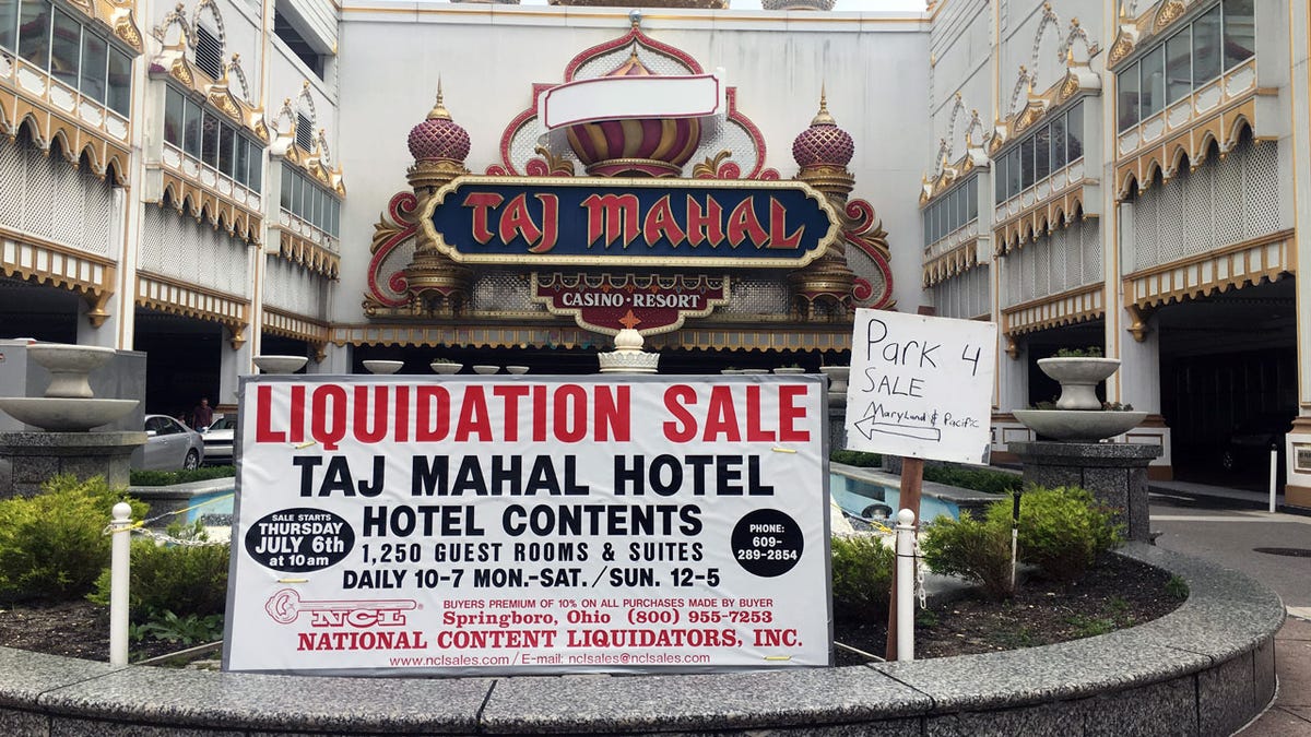 A Trip To The Remnants Of Donald Trump's Atlantic City Casino Empire, Now  Up For Sale