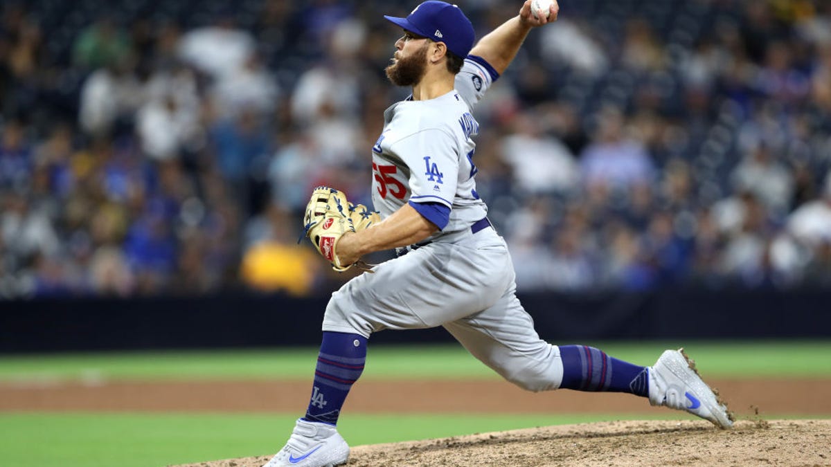 Los Angeles Dodger Pitcher Clayton Kershaw and Catcher Russell