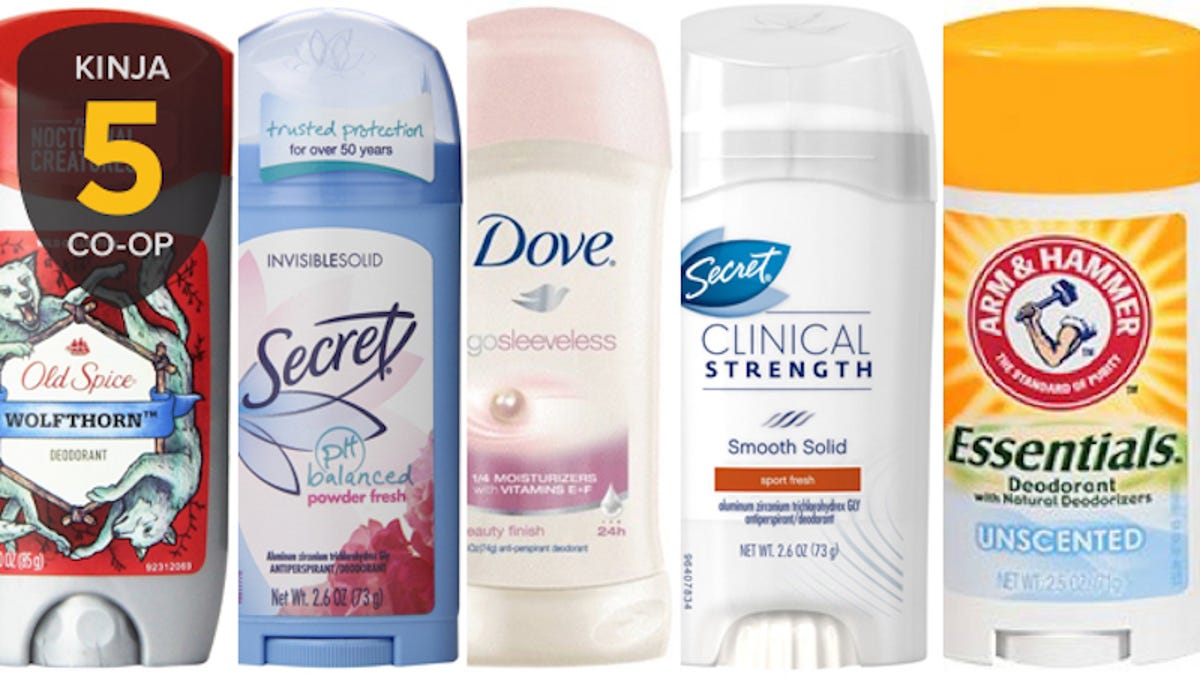 Your Top Five Picks For Best Women's Deodorant