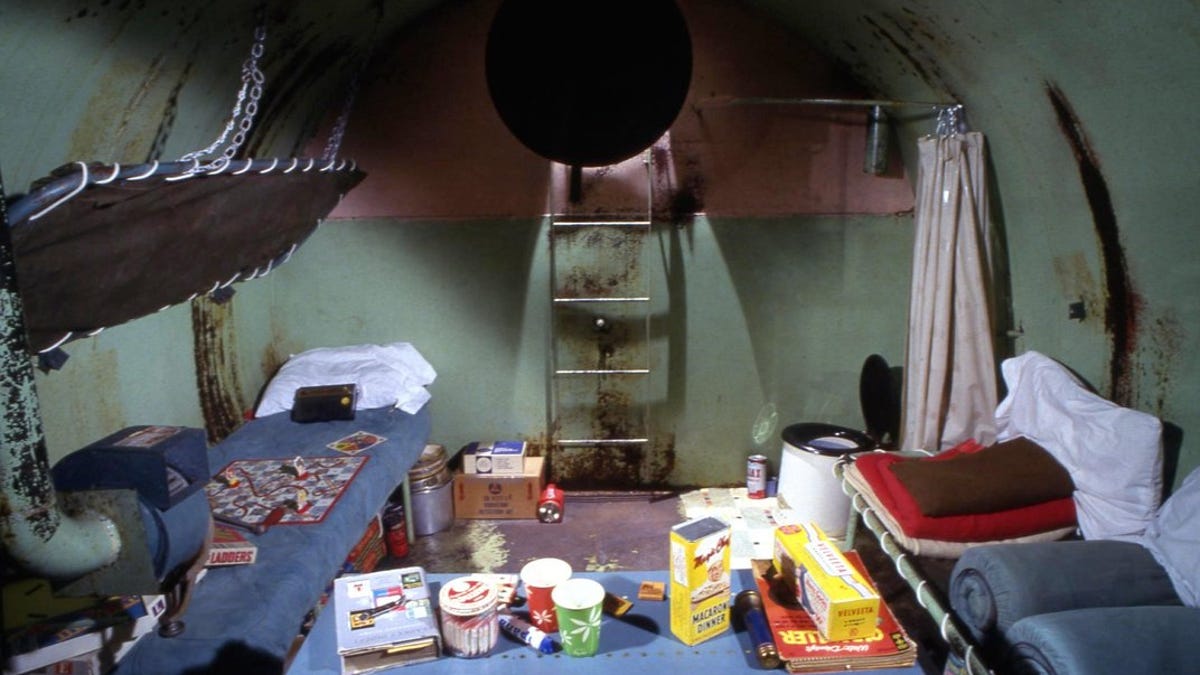 how many nuclear fallout shelters were built during the 1950