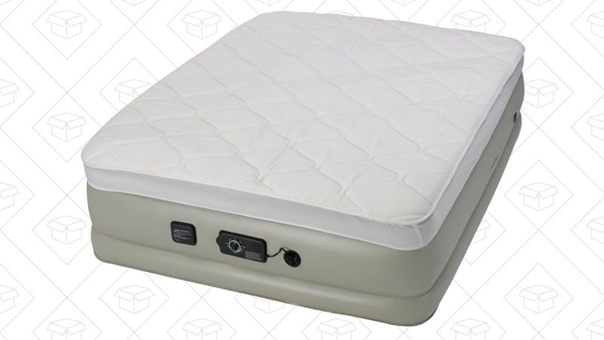 pure comfort air mattress deflate