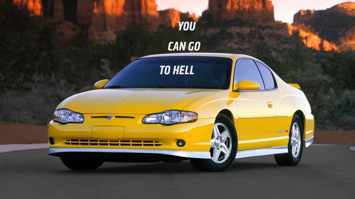 I Am Still Mad At The Last Chevrolet Monte Carlos