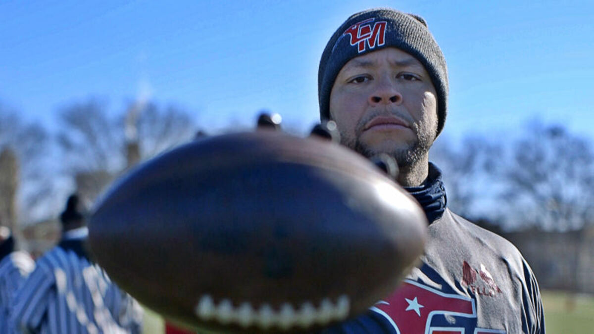 Mobb Deep TwoHand Rough Football in NYC