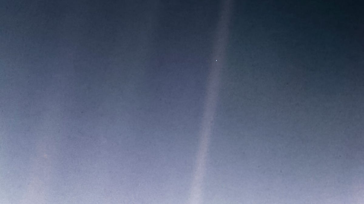 NASA Releases Remixed Version of Iconic Pale Blue Dot Photo