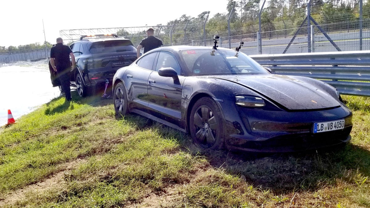 photo of How I Nearly Crashed A $100,000 Porsche Taycan Into A Wall image