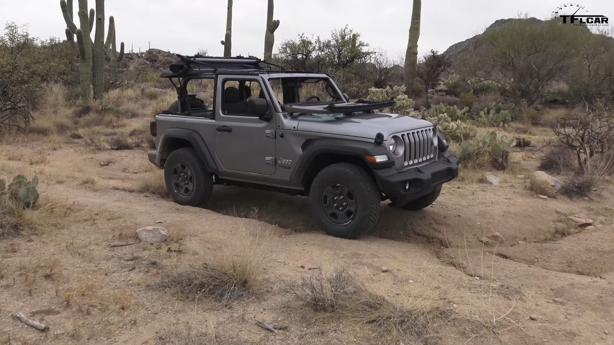 It Takes Just 5 Minutes To Go Topless In Jeep's New JL Wrangler