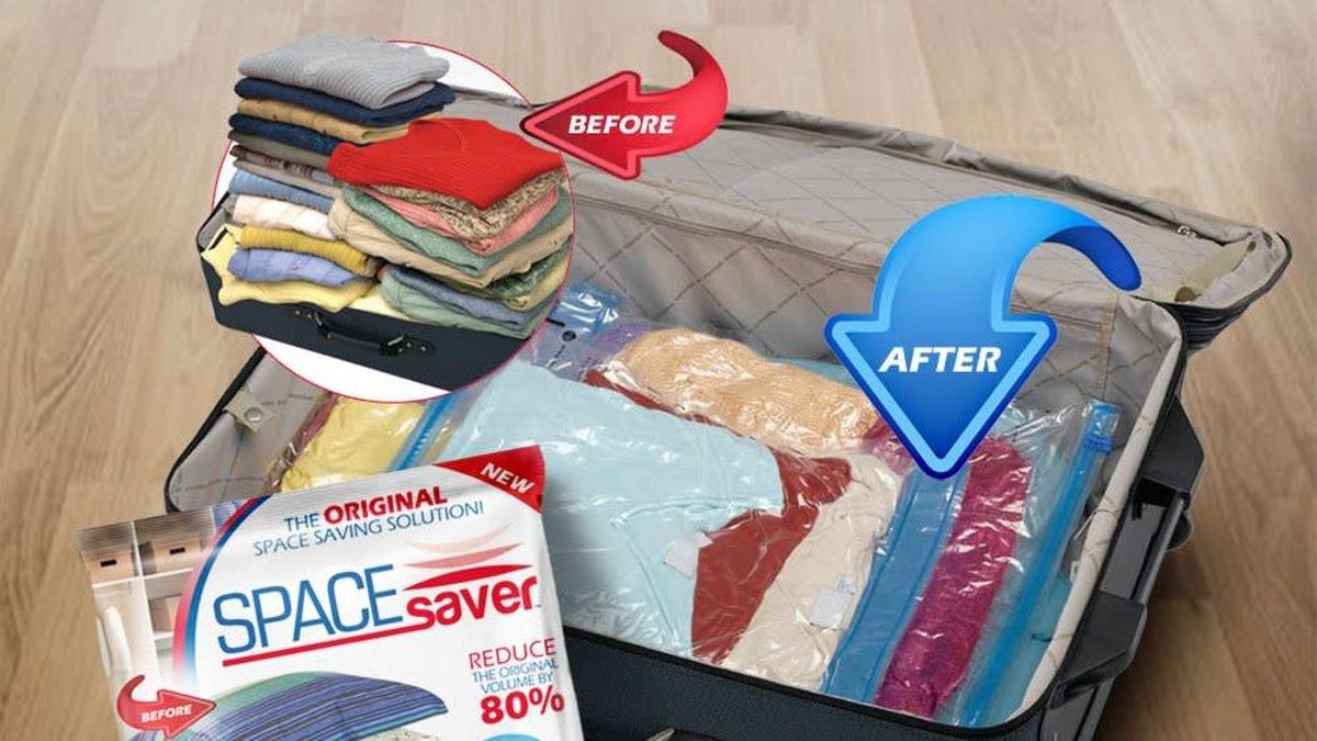 This 6Pack of Vacuum Bags Will Make Transitioning Your Closet From
