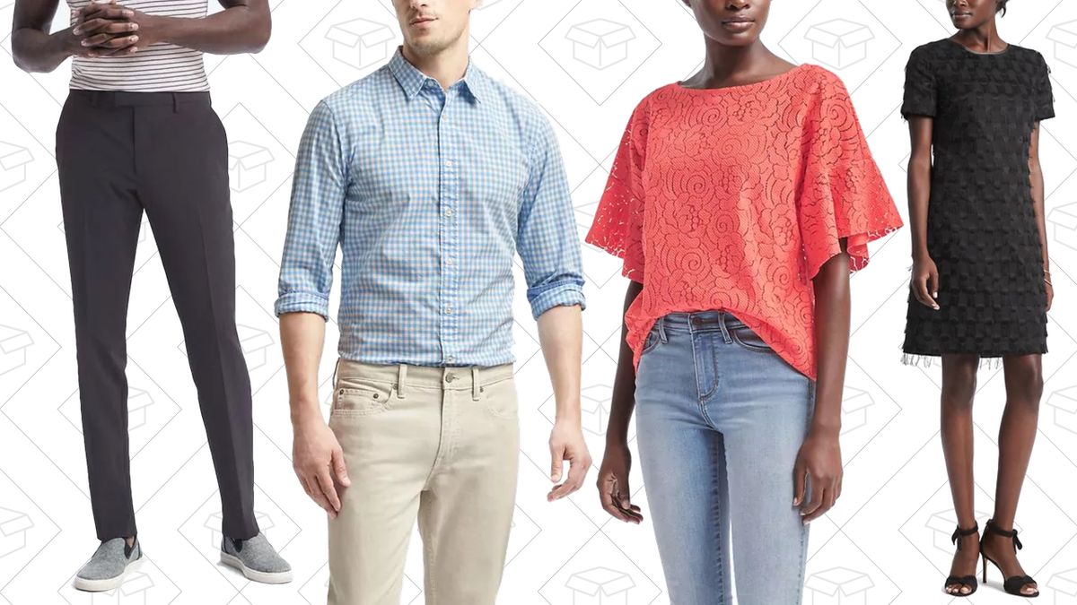 Banana Republic Just Discounted Their Entire Sale Section an Extra 50% Off