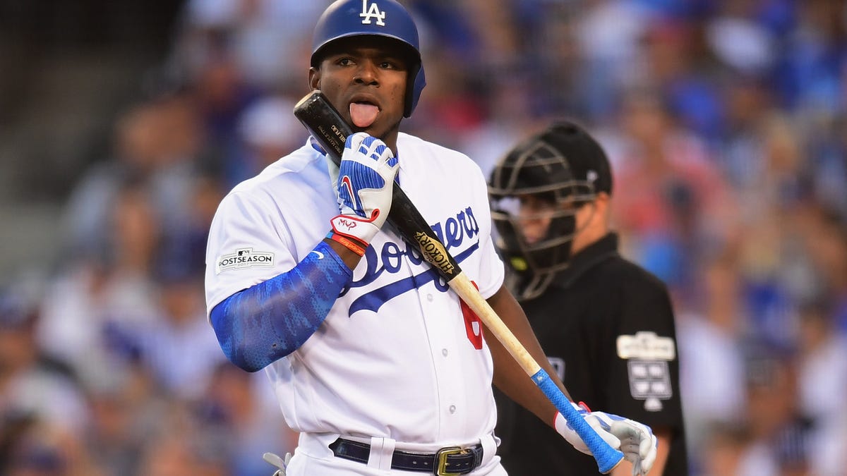 yasiel puig bat