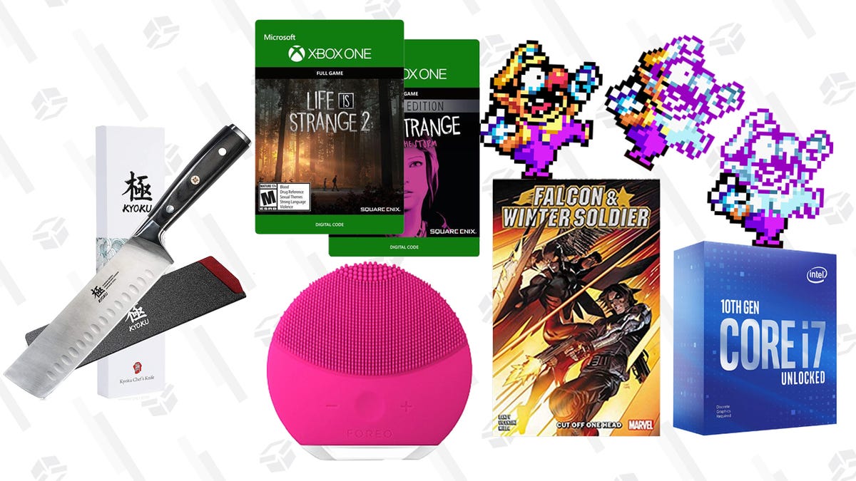 Friday's Best Deals: Intel Core i7-10700KF Processor, Xbox Digital Game Sale, Kyoku Japanese Nakiri Knife, Foreo Luna 2, Falcon & Winter Soldier Comics, and More