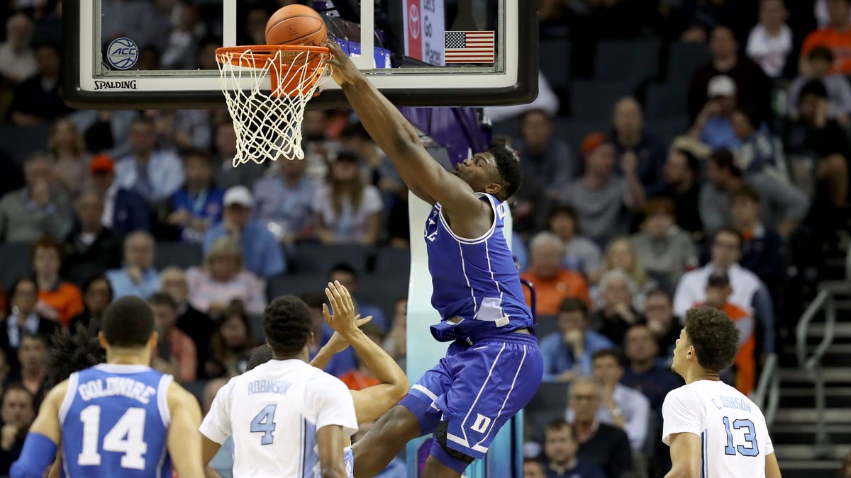 Zion Williamson And I Can T Stress This Enough Could Rebound Me Off The Back Iron And Dunk Me Through The Floorboards
