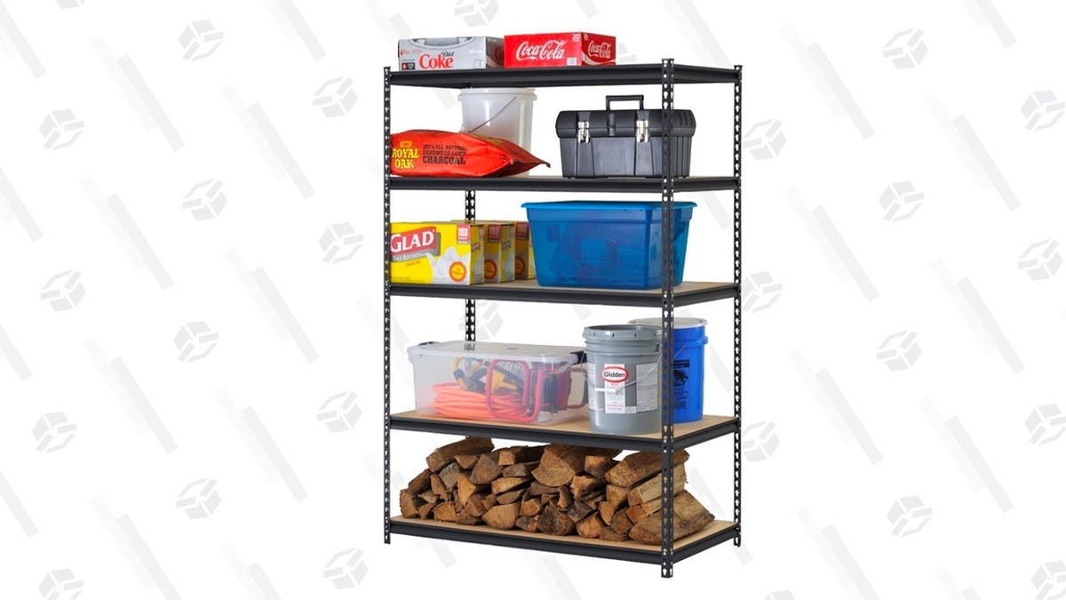 Organize Your Garage With These $51 Adjustable Shelves