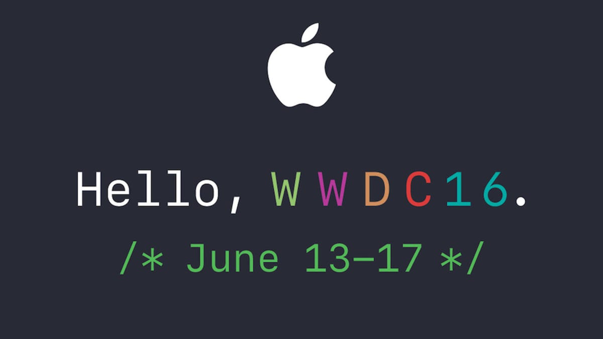apple wwdc 2016 dates