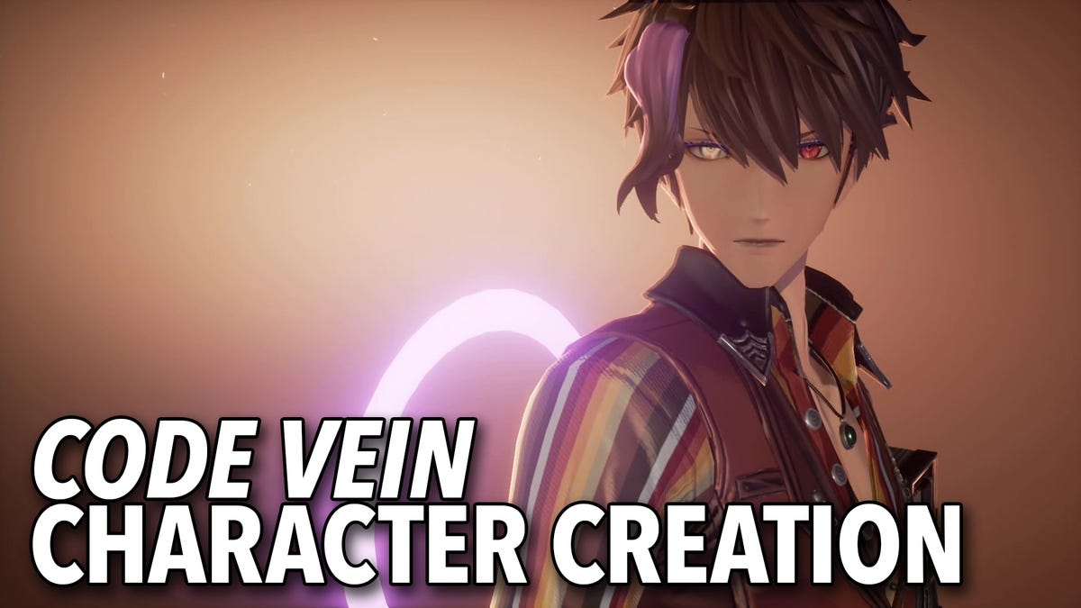 Code Vein S Character Creation Has All The Options Code Vein S Character Creation Has All The Options