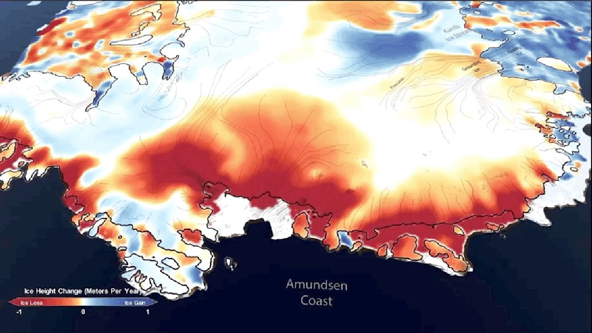 NASA Space Lasers Offer 'Fantastically Detailed' Look at the World's Ice Loss