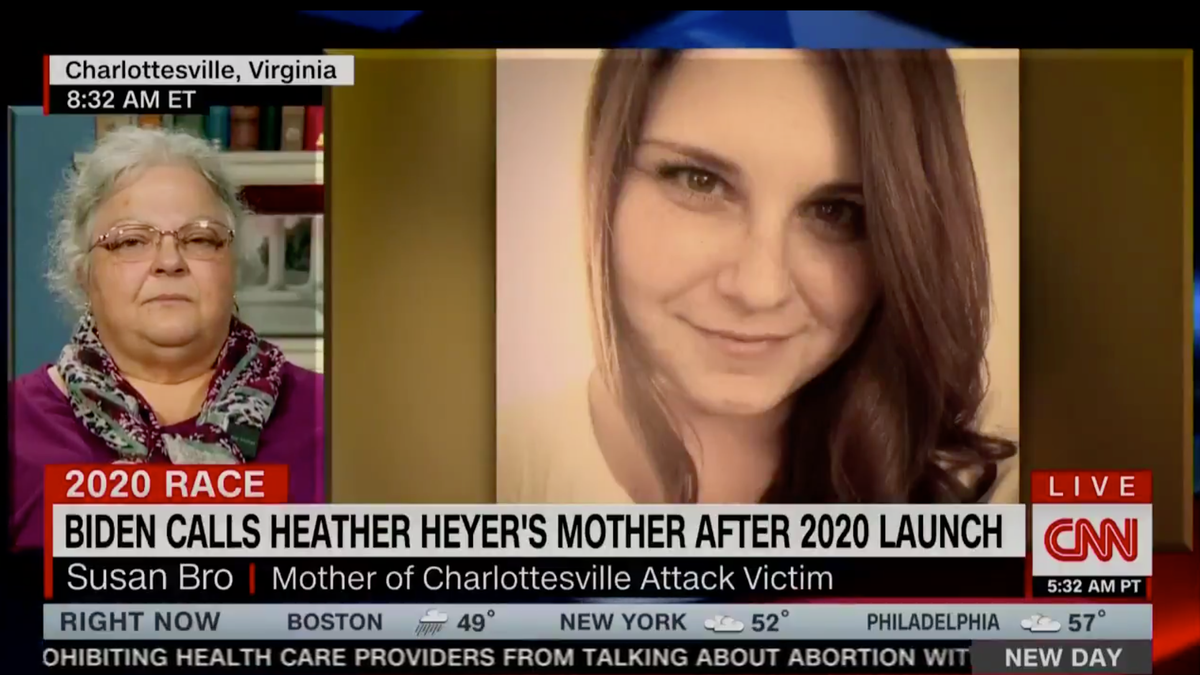Heather Hayer S Mother Susan Bro Responds To Joe Biden Campaign Ad