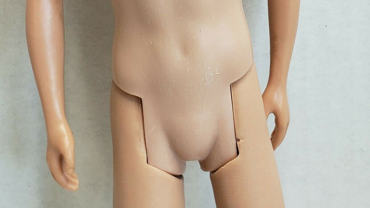 Barbie doll crotch