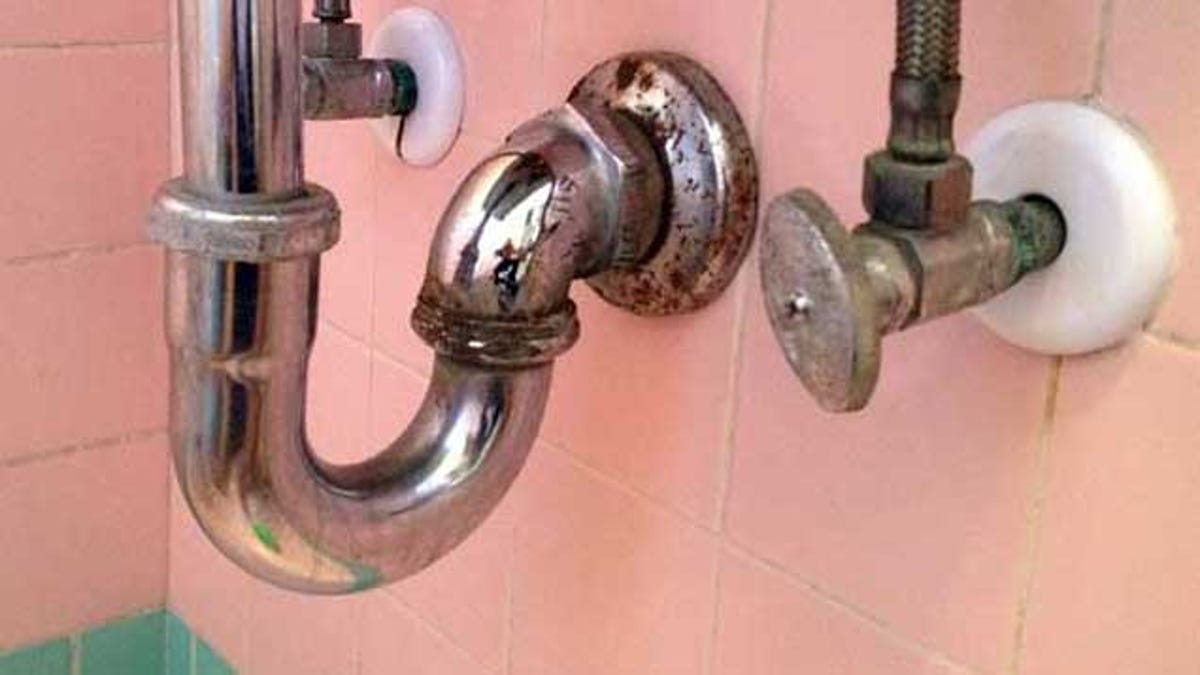 decorative bathroom sink trap chrome