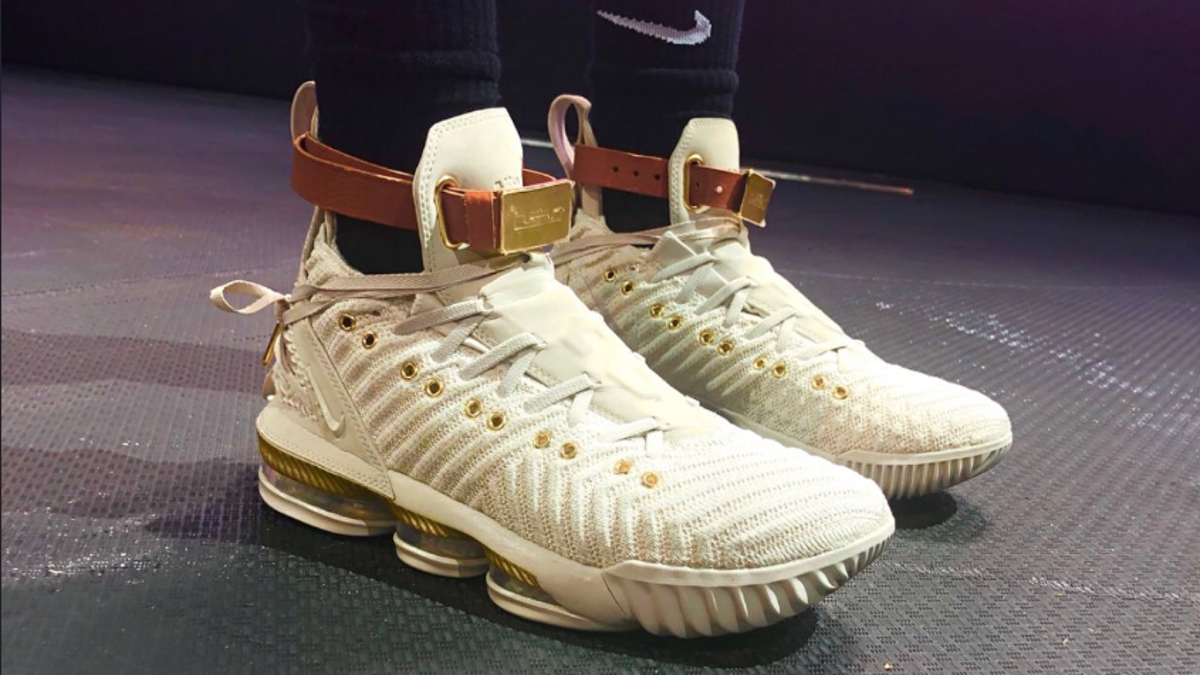 lebron 16 with strap