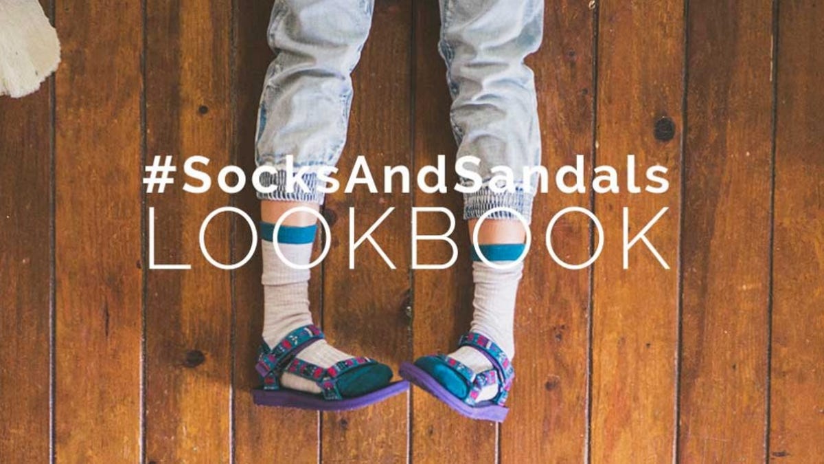 tevas and socks