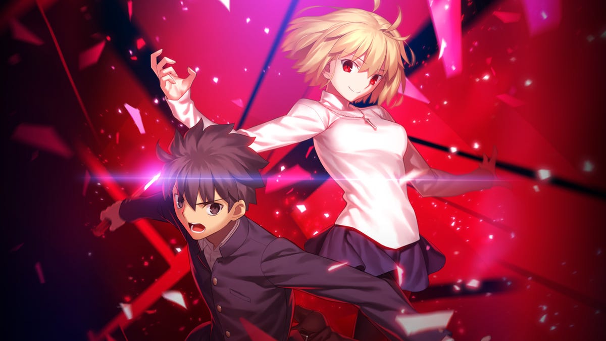 A new fighting game Melty Blood has been announced out of nowhere