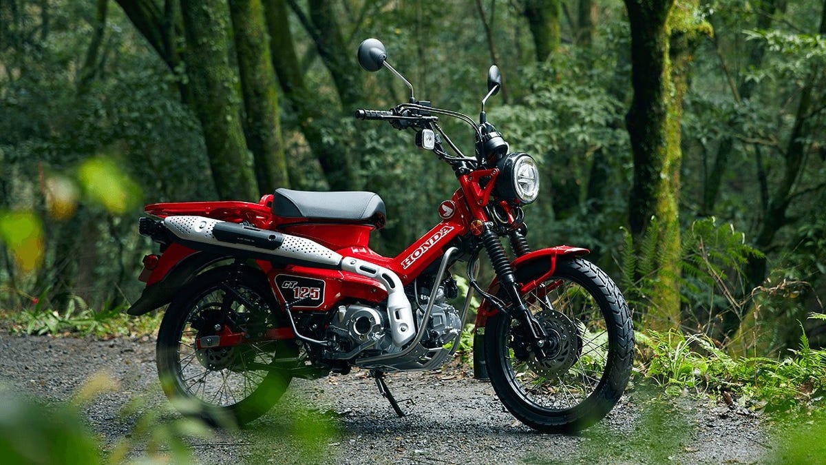 The 2020 Honda CT125 Hunter Cub Is The Scrambler Scooter Throwback The World Needs Right Now