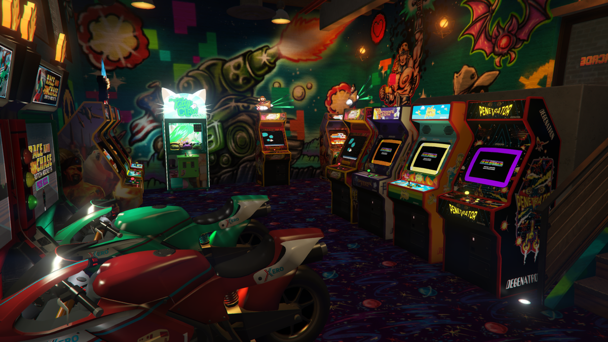 gta v arcade claw machine