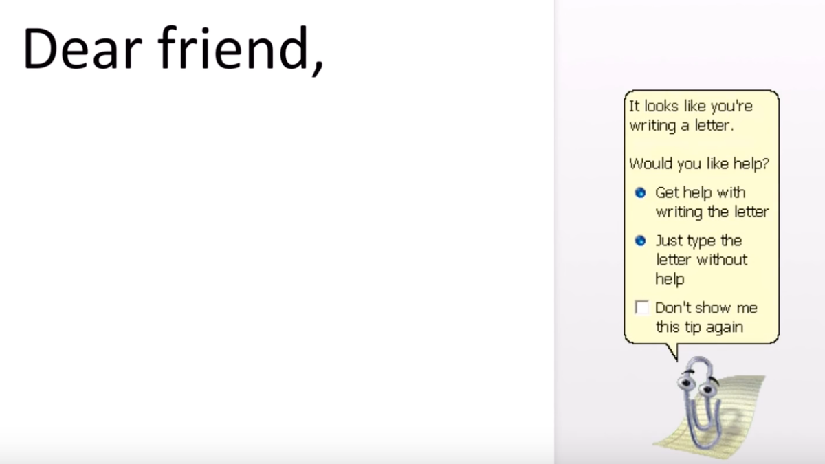 Microsoft Brutally Killed Clippy One Day After Reviving Him