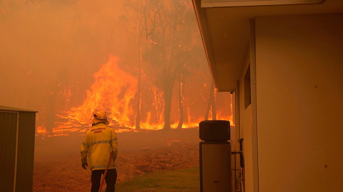 Perth, Australia under siege by forest fires and Coronavirus