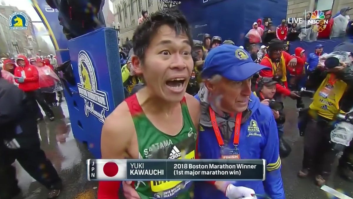 The Boston Marathon Had Two Shocking Winners