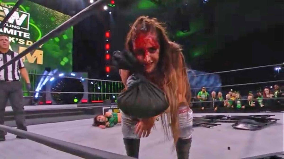 Britt Baker match finally gives AEW a signature moment in its women’s division
