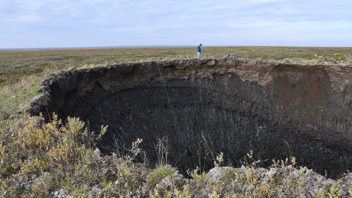 Siberia’s latest exploding crater has been mapped in 3D