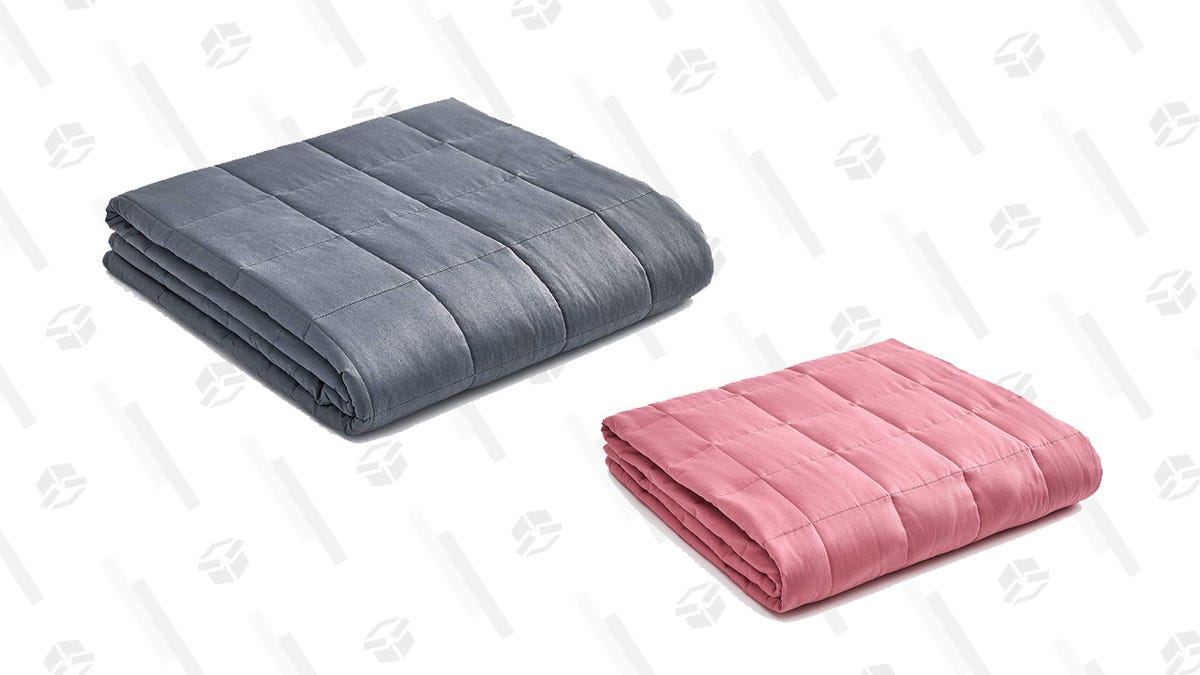 This Weighted Blanket Will Help You Sleep Like a Baby, Now Up to $25 Off