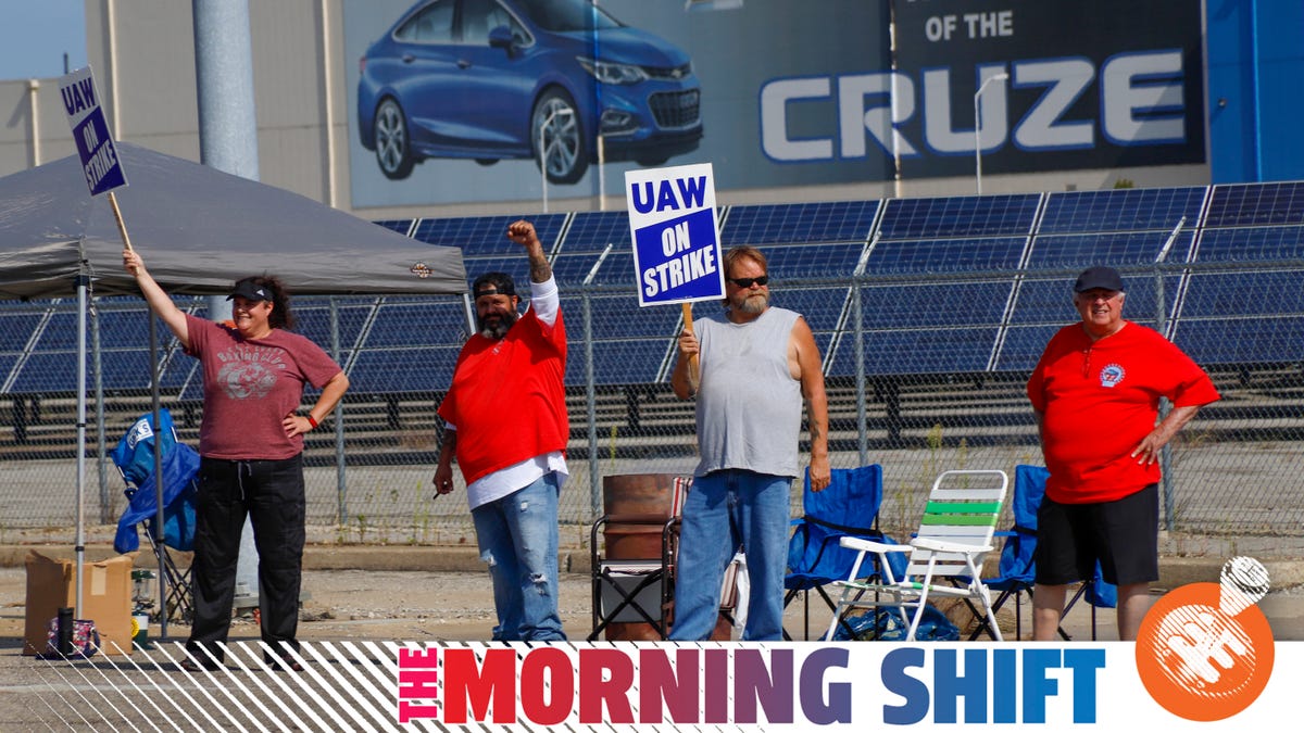 GM And The UAW Workers On Strike Settle In For A Long Fight