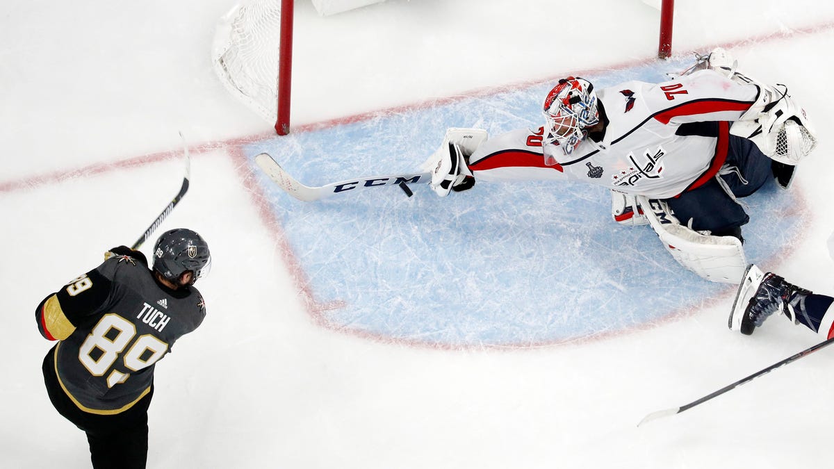 Braden Holtby Made The Save Of His Life