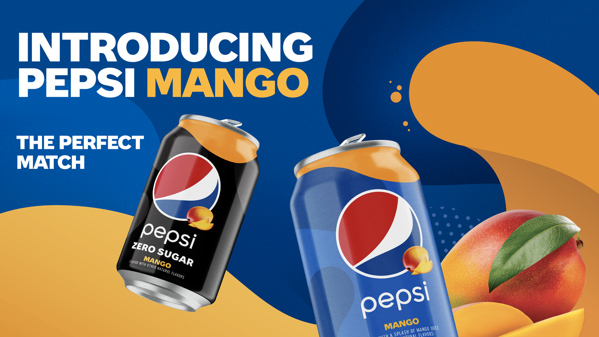 Pepsi Mango launches across the country on Monday